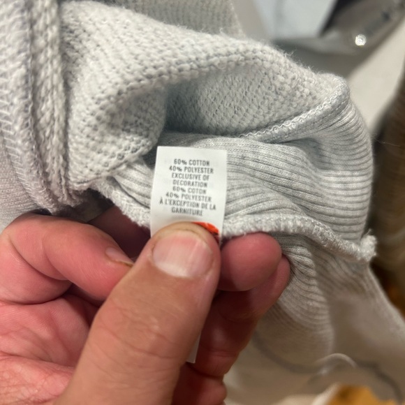 Women’s XS Camouflage crew neck sweatshirt oversized with side slits - Picture 5 of 5